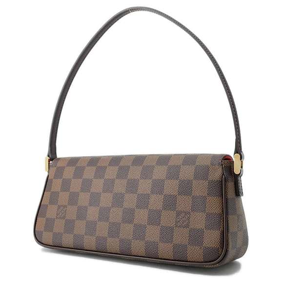 Louis Vuitton Red Handbag Recoleta - Picture 1 of 12